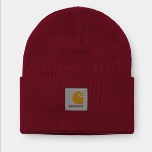 Carhartt Blast red beanie